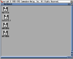 New volumes on desktop