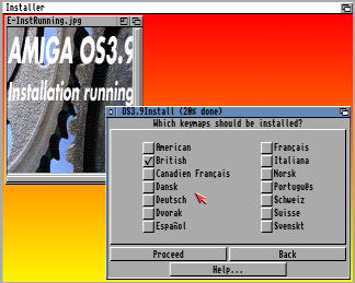 installation keyboard