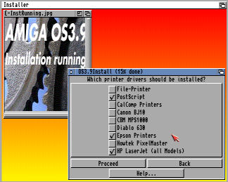 installation printers