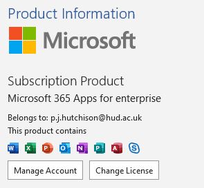 Office subscription product
